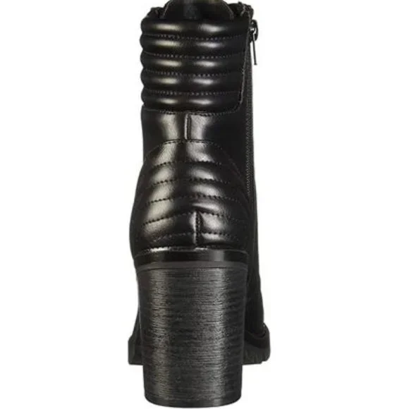 Guess Lug sole combat lace up hiking boots - Picture 11 of 12